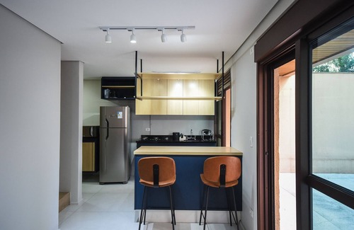 Santa Cecilia Apartment | Furnished apartment with private garden and pool in Higienópolis