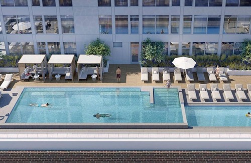 Eisenhower East Apartment | Furnished 2BR in Alexandria w/ Roof Pool + Gym