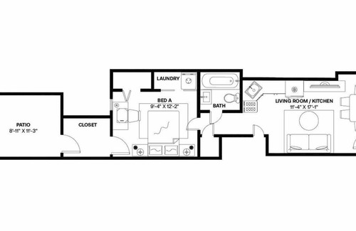 West Side Apartment | Furnished Apartment 1445 Jersey City