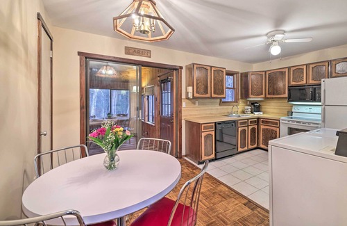 Greentown House | Furnished Deck + Fire Pit: Lake Wallenpaupack Home