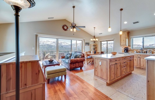 South Lake Tahoe House | Furnished Deck + Gas Grill: South Lake Tahoe Home!