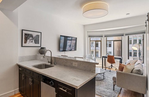 Chinatown Apartment | Furnished Modern Rental Nob Hill FiDi: Studio/1BA Unit 7