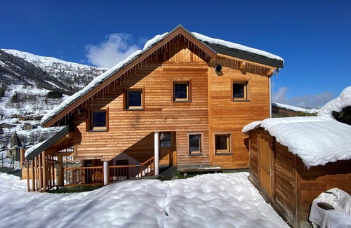 Valmeinier Apartment | Gîte 3- 10P- 4 bedrooms- Panoramic Balcony