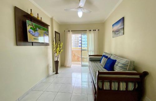 Guilhermina Apartment | G086 - Apto vista mar na quadra da Feirinha da Guilhermina