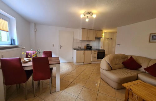 Alt Gaarz Apartment | G2(3) Seestern 2-room-FeWo (50m², 2 pers.) right-souterrain - G2: FeWos and