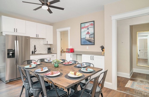 Michigan City Apartment | "Game On" Getaway! Upper Unit w/Infinite Fun!