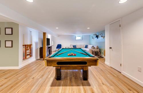Pocono Pines House | Game Room and Fire Pit Chic Pocono Pines Home!