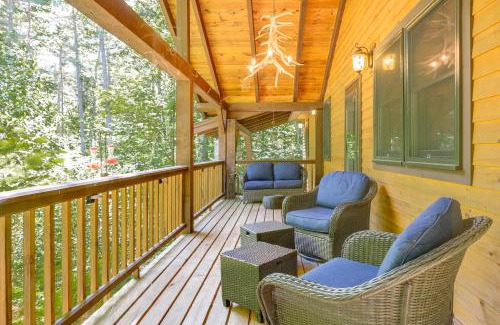 Jay House | Game Room and Lake Access Wooded Retreat in Jay