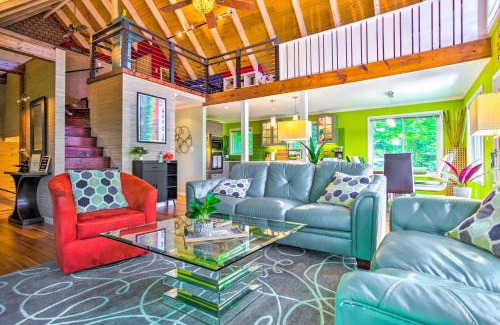 Lake Lure House | Game Room and Mountain Views Lake Lure Retreat!