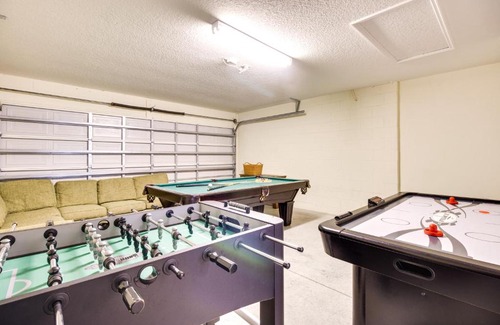Watersong House | Game Room and Pool Family-Friendly Davenport Home!