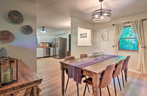Weaverville House | Game Room + Fire Pit: Weaverville Family Home!