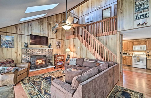 Locust Lake Village Cottage | Game Room & Golf Cart: 'bear Den' Pocono Lake Home