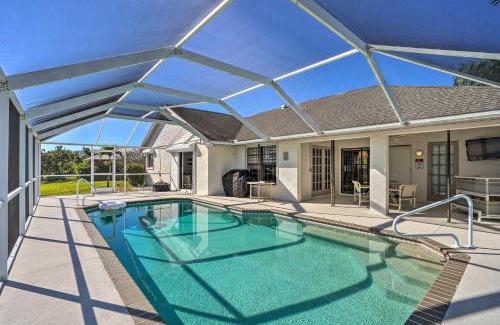 Fort Myers House | Game Room, Lanai and Pool Breezy Cape Coral House!