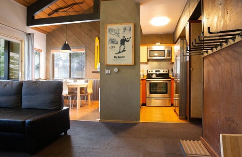 Majestic Pines Condo | Garage right under condo w/120V outlet for EV charger