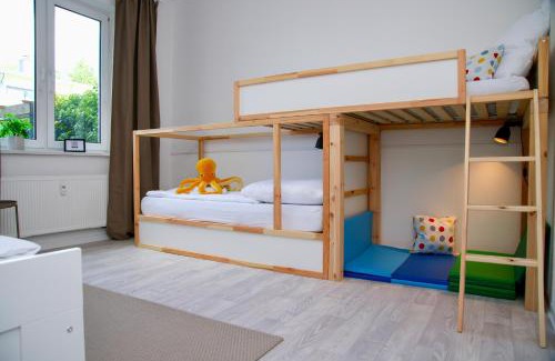 Gehlsdorf Apartment | Garten, Terrasse, 93 m2, 5 Min bis zur Warnow