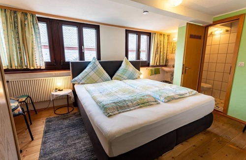 Treis-Karden House | Gasthaus Gräf - double room, shower, WC