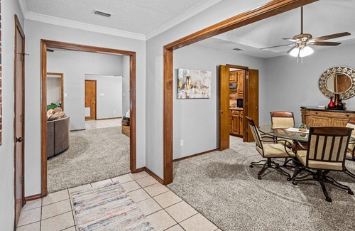North Central Carrollton House | Gated Driveway Getaway Conveniently Located!