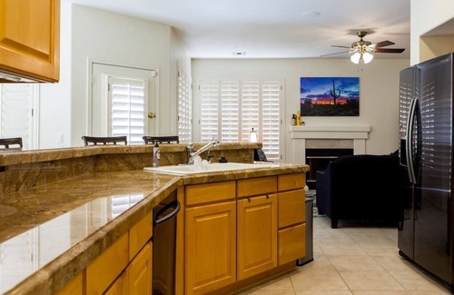 Ocotillo House | Gated Ocotillo house, pool heater, BBQ, golf views