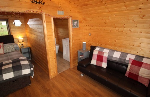 Hayton Cabin | Gelt Pod is a luxury glamping pod ideal for a family, close to Hadrian's Wall
