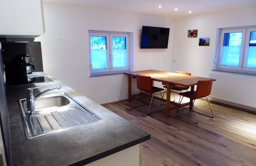Surberg Apartment | Gemütliche Ferienwohnung 48qm, Barrierefrei mit Terrasse