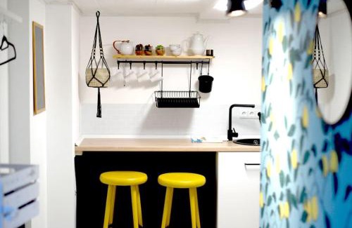 Lune-Moorfeld Apartment | Gemütliche Souterrain Wohnung