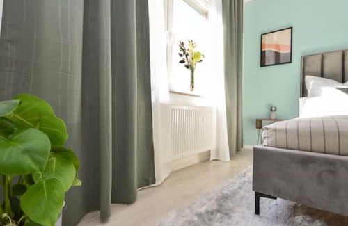 Guetersloh Apartment | Gemütliche & Stylische Wohnung Küche Wifi TV