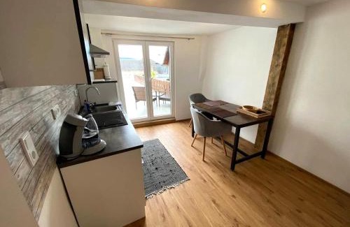 Zeltingen-Rachtig Apartment | Gemütliches Studio Rosenburgblick in Moselnähe