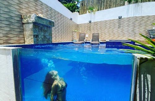 Alto de Buzios House | Geribá - piscina de vidro com hidromassagem - 12 pessoas