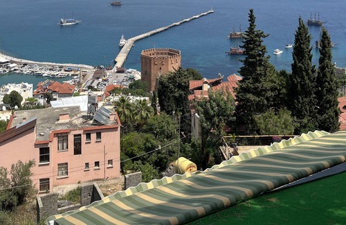 Alanya Apartment | Gesicherte Wohn Anlage am Meer mit Pool, Restaurant und Privatstrand