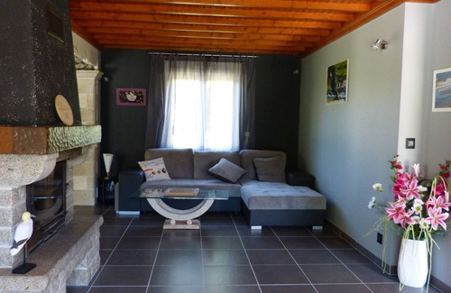 Blainville-sur-Mer House | gîte l'huitrier furnished tourist 3 *** full foot Sea 1k2m bed linen provided