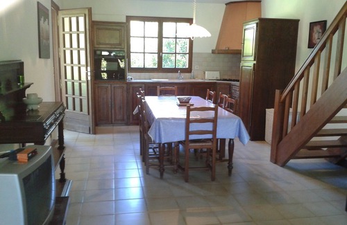 Saint-Marcory Condo | Gite with large swimming pool, play area, green space.