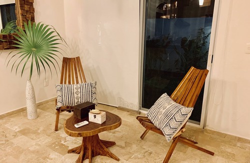 Puerto Morelos Villa | Glamor beachfront, Riviera Maya Deluxe Villa, Pto Morelos.
