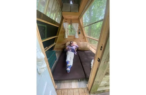 Grandview Other | Glamp in Mini A-Frame on 116 Acre Farm