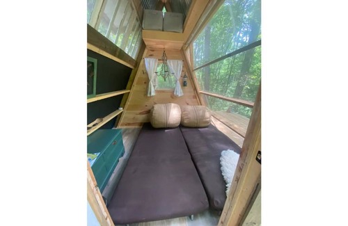 Grandview Other | Glamp in Mini A-Frame on 116 Acre Farm
