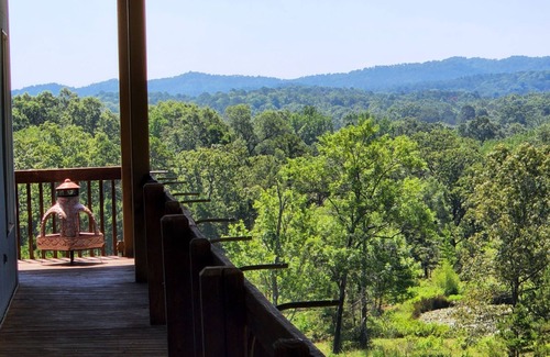 Oden RV Rental | Glamping deck. keep your tent out of the rain and have access to electricity.