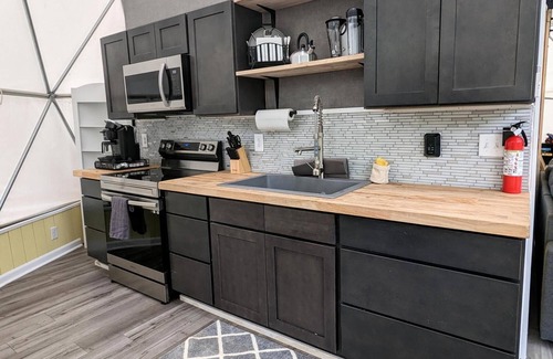 Coalmont Apartment | Glamping Dome at Getaway on Ranger Creek