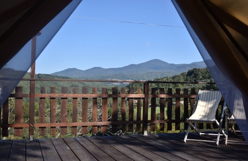 Santa Fiora RV Rental | Glamping Experience in the Magic of Tuscany with Panoramic Views