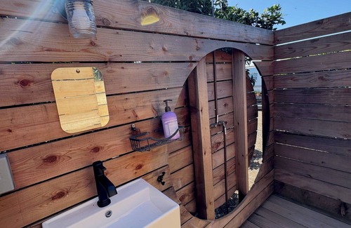 Kalispell Cabin | Glamping Near Glacier & Whitefish, 80 Ac, River Access, 360° Mtn Views: Tent C
