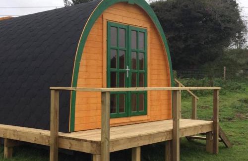 Carlyon House | Glamping Pod in St Austell Sleeps 2 with Spa Pool