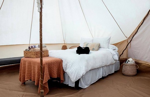 San Antonio de las Minas Hotel | Glamping Valle de Guadalupe with private bathroom by Yuma Resort
