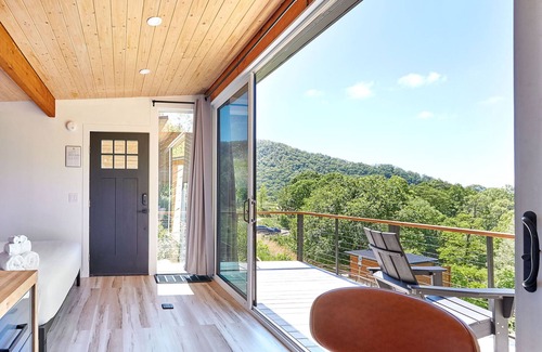 Canton Cabin | Glass Cabin + Mountain Views + Private Deck