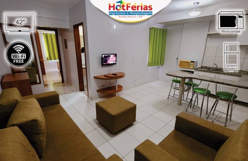 Caldas Novas Apartment | Golden Dolphin GrandHotel - Piscinas 24h
