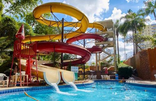 Caldas Novas Apartment | GOLDEN DOLPHIN Resort - Grand & Express - Caldas Novas - COM TV A CABO - Aguas Termais