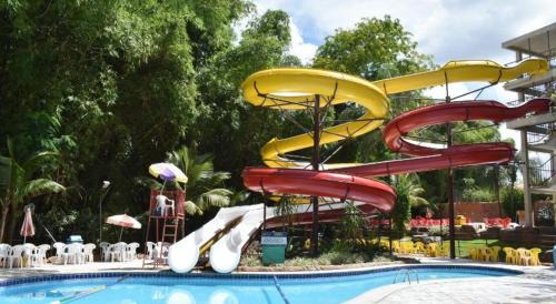 Caldas Novas Apartment | GOLDEN DOLPHIN Resort - Grand & Express - Caldas Novas - COM TV A CABO - Aguas Termais