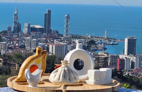Khelvachauri Apartment | GOLDEN SUNSET BATUMI, VILLA WITH PANORAMIC VIEW AND INFINITI POOLs
