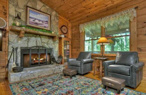 Ellijay House | Goldfinch Rustic - Retreat w Hot Tub& Fire Pit