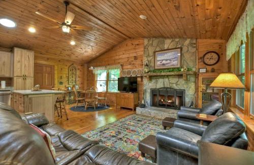 Ellijay House | Goldfinch Rustic - Retreat w Hot Tub& Fire Pit