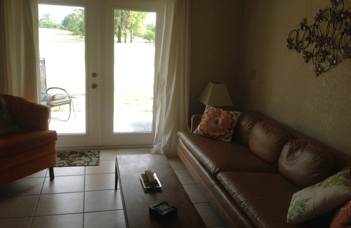 Dunnellon Villa | Golf Course View From The Front Porch and less than 2 miles from Rainbow River