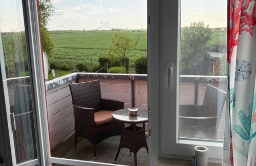 Wulfen Apartment | Golfhüs Simone, Ferienwohnung-Südbalkon