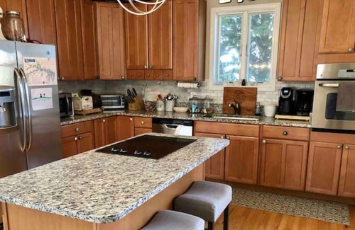 Livingston House | Gorgeous Waterfront Retreat with Private Dock & 6 Wooded Acres
